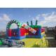 Kids Inlfatable Amusement Parks Inflatable Run Chasing Race Fun City / Durable And Safety