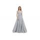 Sparkling Sequin Beading Saudi Evening Ball Gowns Off The Shoulder OEM