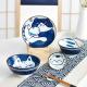 Cat Ceramic Plate Tableware Flat Plate Dinner Plate Ceramic Pottery Dinnerware Sets