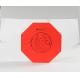 Sturdy Durable Rigid Cardboard Gift Boxes Red Yellow  Full Color Printing