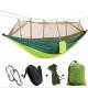 Outdoor Portable Folding Parachute Nylon Camping Hammock Swing with Customized Request