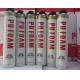 Fire Proof PU Foam Spray Can / Aerosol Polyurethane Foam Insulation B2 Grade