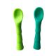 Plain BPA Free Baby Silicone Products Bamboo Spoon Customized Sizes