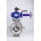 Anti Static Pneumatic Operated Metal Seated Ball Valve