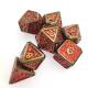 Nontoxic Odorless Manual Grinding Gold Plated For Savage World Metal Dice