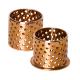 WB702 WB700 CuSn8 CuSn6.5 Wrapped Bronze Bushings With Holes