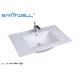 Smoothly White Countertop Sink / Cabinet Ceramic Basin Sink AB8003-80 Bathroom Sink Basins