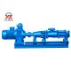 Horizontal Mono Screw Pump Variable Speed Reducer Motor G Series For Sewage Water