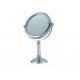 Non-slip 360 Rotating Table Cosmetic Mirror With Clock XJ-9K006C3