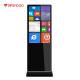Advertising Floor Standing LCD Advertising Player Infrared Touch Screen 65 Inch