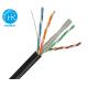 Jelly Filled External LAN Cable PVC Jacket UTP CAT6 Outdoor Network Cable