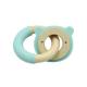 Unique Design Silicone Beech Wooden Rings For Baby Teethers