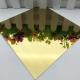 8K Decorative Stainless Steel Sheet Plate 316 316L Gold Color Mirror 2000mm