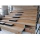 Small Spectator Retractable Gym Bleachers Seating With Portable Access Stairs