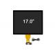 Industrial PCT / PCAP Touch Display 17.0 Inch Projected Capacitive Touch Display Module