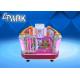Children Video Arcade Shooting Game Machine Of Foot Stepping On The Monitor For Amusement Park
