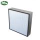 Class 100 HEPA Filter / Deep Pleated HEPA Filter With Paper Clapboard