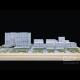 Superimpose 1:300 Hangzhou Vanke Sky City Model Architecture Model