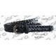 Glittery PU Plaited Womens Braided Belts With Assorted Materials 2.5cm Width