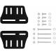 Steel Headboard Attachment Kit Bed Frame Brackets Adapter for Metal Bed Frame Standard