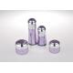 Silver border height 132.6 mm diameter 49.2 mm Empty Makeup Containers