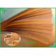 Uncoated Nature Brown Color Food Wrapping Paper 50grs 70grs FDA Approved