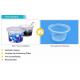 450ml PP Plastic Cup with lid , Clear Plastic Disposable Cups 17oz  Capacity