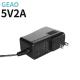 5V 2A Wall Mounted Power Adapters Electric With Efficiency Level VI