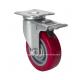 Edl Mini 2.5 40kg Plate Brake TPU Caster with Ball Bearing 26225-86