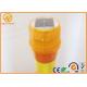 Delineator Post Topper Solar Powered Traffic Warning Lights , SU -1130 LED Beacon