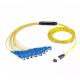 High quality  MTP MPO - LC Patch Cord Cable  8 12 24 Core Om3 Om4 Fiber Optic