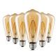 led vintage edison filament light bulb ST64, ST58, A60/A19, T45, G80, G95, G125, B53, C35, T30 bulb