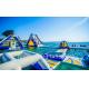 inflatable auqa slide, inflatable sea water park games, water park equipment, water sports