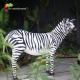 Simulated Moveable Zebra Realistic Animatronic Animals For Zoo Exhibition Amusement Park