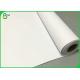 A0 A1 Size plain White 20LB cad Plotter Paper roll for inkjet printing