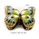 Colorful Butterfly Metal Alloy Jewelry Box Butterfly Trinket Box