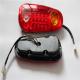 Durable ABC Plastic Automotive LED Tail Lights For Jeep Yellow Red Color