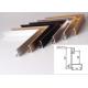 Anodized Aluminum Metal Picture Frame Moulding Customized Long Durability
