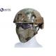 Combat Mesh Metallic Face Protection Mask PTU Activated Type 185*110mm