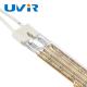 Gold Coating Twin Tube Infrared Lamps , Industrial Heating Short Wave Infrared Lamp