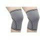 GREY  Knee Compression Sleeve - 7mm Neoprene competition Level Knee Brace