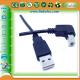 braided usb cable 90 degree angle direction USB