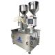 Two-color screw hand care cream heating filling machine