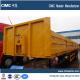 euro standard 40ft 2 axles semi flat bed trailer with container locks