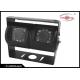 Dual Lens Bus Rear View Camera 700 TVL With 13.7 Meters Night Vision Distance