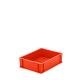 ISO9001 Certified Plastic Crate for Bread and Milk Processing 440*340*125mm Size