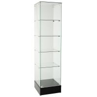 Retail Acrylic Display Cases Boxes Show LED Lighting Eyebrows Pencil Cabinet