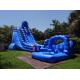 Large Cyclone 32ft Tall Massive Inflatable Water Slides For Big Amusement Park Or Event