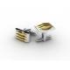 Tagor Jewelry Top Quality Trendy Classic Men's Gift 316L Stainless Steel Cuff Links ADC41