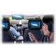 Grey Touch Screen Car Headrest DVD Players MPEG4 / DVCD for Audi / Lexus